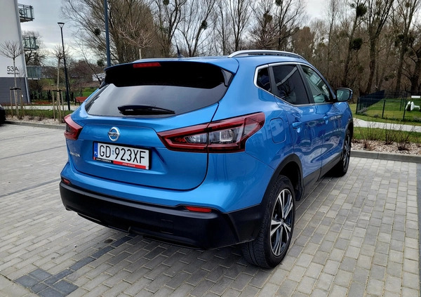 Nissan Qashqai cena 85900 przebieg: 40000, rok produkcji 2020 z Gdańsk małe 631